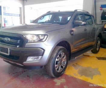 Ford Ranger Wildtrak 3.2  2017 - Hưng yên Ford bán tải Ranger Wildtrak 3.2 màu bạc, model 2018 mới toanh, giá rẻ sập sàn