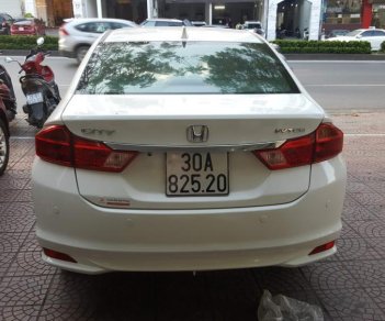 Honda City 1.5CVT 2015 - Bán Honda City 1.5CVT model 2016 màu trắng  