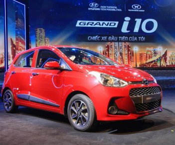 Hyundai Grand i10  1.2 MT Base  2018 - Hyundai Trường Chinh- Bán Hyundai I10 - Hỗ trợ trả góp lãi suất thấp đủ màu giao ngay, liên hệ 0938 539 286