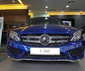 Mercedes-Benz C class C300 AMG 2018 - Cần bán xe Mercedes C300 AMG 2018, màu xanh lam