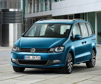 Volkswagen Sharan 2018 - Cần bán xe Volkswagen Sharan đời 2018, màu xanh lam, nhập khẩu nguyên chiếc