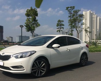 Kia K3   1.6 AT  2016 - Chính chủ bán xe Kia K3 1.6 AT năm sản xuất 2016, màu trắng