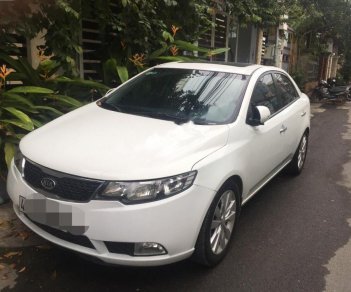 Kia Forte EX 1.6 MT 2012 - Bán xe Kia Forte EX 1.6 MT đời 2012, màu trắng