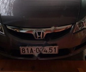 Honda Civic 1.8 MT 2011 - Cần bán gấp Honda Civic 1.8 MT sản xuất 2011, màu xám số sàn