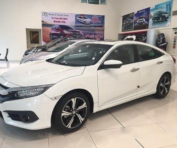 Honda Civic 2018 - Bán xe Honda Civic 2018, màu trắng, nhập khẩu nguyên chiếc từ Thái Lan, giá chỉ từ 763 triệu