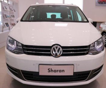 Volkswagen Sharan 2018 - Cần bán Volkswagen Sharan sản xuất 2018, màu trắng, nhập khẩu nguyên chiếc