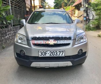 Chevrolet Captiva LTZ 2,4 2009 - Cần bán gấp Chevrolet Captiva LTZ 2,4 sản xuất năm 2009, màu bạc, nhập khẩu xe gia đình