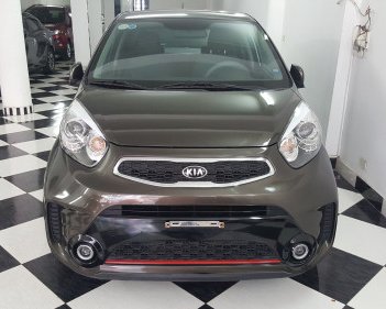 Kia Morning   1.25 AT  2016 - Bán Kia Morning 1.25 AT 2016, màu nâu số tự động