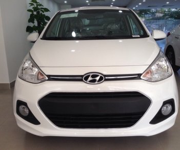 Hyundai Grand i10 1.2 AT 2018 - Bán xe Hyundai Grand i10 đời 2018, màu trắng, nhập khẩu nguyên chiếc, giá tốt