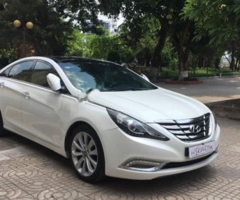 Hyundai Sonata   2011 - Cần bán Hyundai Sonata đời 2011, màu trắng, xe nhập, giá chỉ 615 triệu