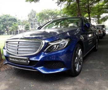 Mercedes-Benz C class C250 2017 - Cần bán xe Mercedes C250 đời 2017, màu xanh lam