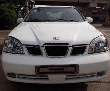 Daewoo Lacetti EX 1.6 MT 2004 - Bán ô tô Daewoo Lacetti EX 1.6 MT đời 2004, màu trắng