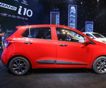 Hyundai Grand i10  1.2 MT Base  2018 - Hyundai Trường Chinh- Bán Hyundai I10 - Hỗ trợ trả góp lãi suất thấp đủ màu giao ngay, liên hệ 0938 539 286