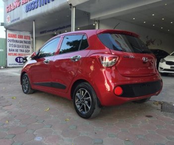 Hyundai Grand i10 1.0AT 2017 - Bán Hyundai Grand i10 1.0AT năm sản xuất 2017, màu đỏ  