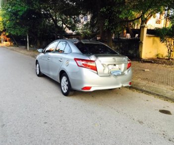Toyota Vios 1.3 MT 2014 - Cần bán xe Toyota Vios MT đời 2014, màu bạc số sàn, giá 410tr