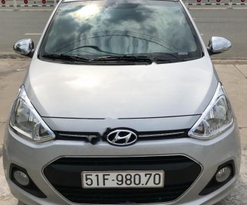 Hyundai Grand i10  1.2 MT 2017 - Cần bán gấp Hyundai Grand i10 1.2 MT đời 2017, màu bạc, xe nhập