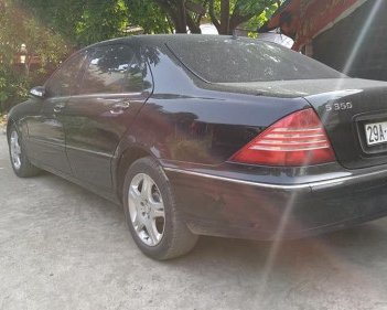 Mercedes-Benz S class S350 2002 - Bán lại xe Mercedes S350 năm sản xuất 2002, màu đen