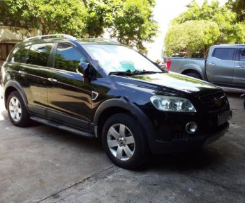 Chevrolet Captiva LT 2.4 MT 2009 - Cần bán gấp Chevrolet Captiva LT 2.4 MT năm 2009, màu đen