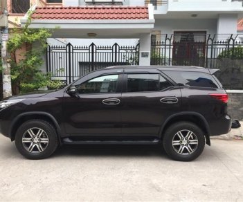 Toyota Fortuner G  2017 - Cần bán xe Toyota Fortuner G đời 2017, màu nâu, xe nhập