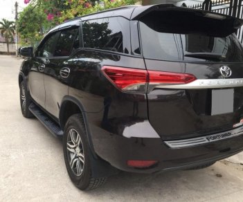 Toyota Fortuner G 2017 - Cần bán lại xe Toyota Fortuner G sản xuất 2017, màu nâu, nhập khẩu