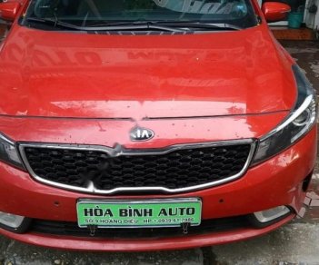 Kia Cerato 2017 - Bán Kia Cerato sản xuất năm 2017, màu đỏ chính chủ, giá 585tr