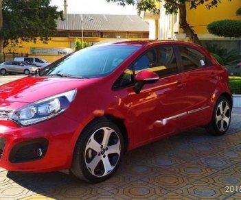 Kia Rio 1.4 AT 2014 - Bán Kia Rio 1.4 AT năm 2014, màu đỏ, xe nhập