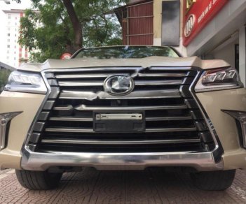 Lexus LX 570 2015 - Việt Tuấn Auto bán Lexus LX 570 2015, màu vàng, xe nhập