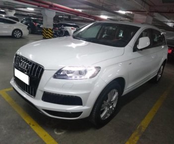 Audi Q7 3.0 AT 2014 - Cần bán xe Audi Q7 3.0 AT sản xuất 2014, màu trắng, nhập khẩu như mới