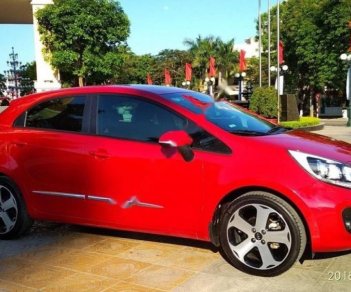 Kia Rio 1.4 AT 2014 - Bán Kia Rio 1.4 AT năm 2014, màu đỏ, xe nhập