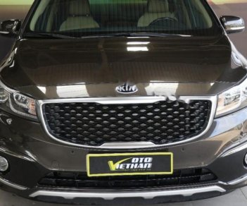 Kia VT250 3.3AT 2016 - Bán Kia Sedona 3.3AT đời 2016, màu nâu