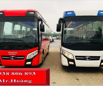 Thaco 2018 2018 - Sự khác biệt mang tính chất thương hiệu của Thaco, dòng xe khách 29 chỗ bầu hơi 2018