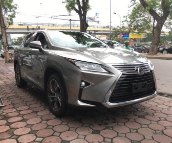 Lexus RX 350L 2018 - Cần bán xe Lexus RX350L, sản xuất năm 2019, màu xám (ghi), nhập khẩu Mỹ