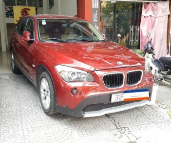 BMW X1 sDrive18i 2010 - Bán BMW X1 sDrive18i 2010, màu đỏ, xe nhập chính chủ, 620 triệu