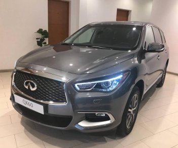 Infiniti QX60 2017 - Bán xe Infiniti QX60 sản xuất năm 2017, màu bạc, nhập khẩu