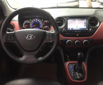 Hyundai Grand i10 1.2AT 2015 - Bán xe Hyundai Grand i10 1.2AT đời 2015, màu bạc, nhập khẩu, giá 376tr