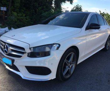 Mercedes-Benz C class  C300 AMG  2015 - Bán ô tô Mercedes C300 AMG năm 2015, màu trắng