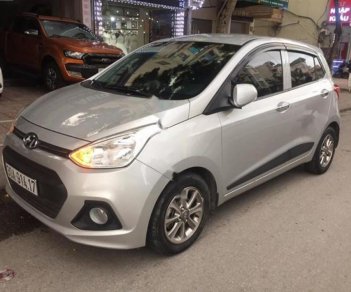 Hyundai Grand i10 1.2AT 2015 - Bán xe Hyundai Grand i10 1.2AT đời 2015, màu bạc, nhập khẩu, giá 376tr