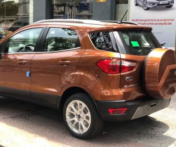 Ford EcoSport Titanium 2018 - Cần bán xe Ford EcoSport titanium 2018, màu cam, 648tr