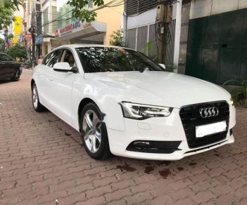 Audi A5 2.0 Sportback 2014 - Cần bán gấp Audi A5 2.0 Sportback năm 2014, màu trắng, nhập khẩu nguyên chiếc như mới