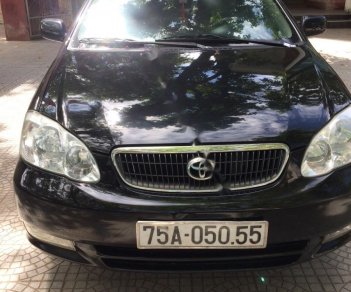 Toyota Corolla altis 2004 - Bán Toyota Corolla altis đời 2004, màu đen