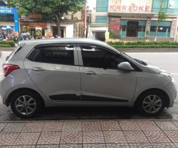 Hyundai Grand i10 1.2AT 2015 - Bán xe Hyundai Grand i10 1.2AT đời 2015, màu bạc, nhập khẩu, giá 376tr