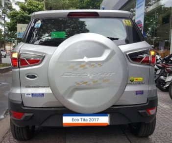 Ford EcoSport 1.5 Titanium 2017 - Cần bán gấp Ford EcoSport 1.5 Titanium 2017, màu bạc, giá tốt