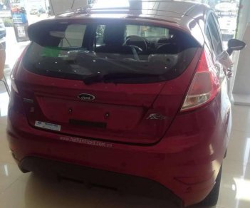 Ford Fiesta 1.0 Ecoboost 2018 - Cần bán Ford Fiesta 1.0 Ecoboost sản xuất năm 2018, màu đỏ