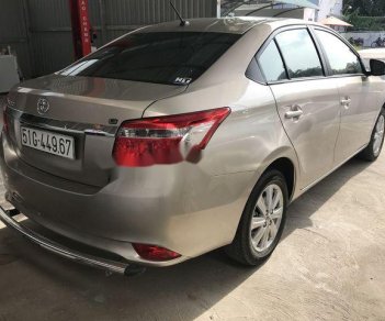 Toyota Vios  G  2017 - Bán xe Toyota Vios G đời 2017, màu vàng cát