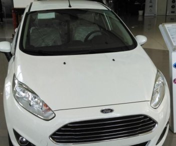 Ford Fiesta Titanium 1.5 AT 2018 - Bán xe Ford Fiesta Titanium 1.5 AT đời 2018, màu trắng