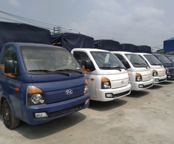 Hyundai Porter H 150 2018 - Bán Hyundai Porter H 150 2018 linh kiện nhập khẩu Hàn Quốc mới 100%, màu trắng, xanh mới tinh