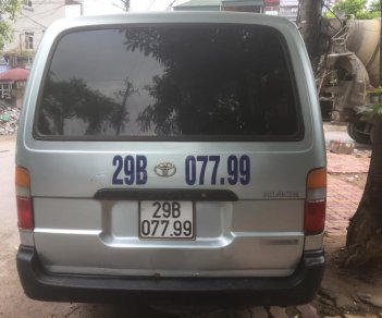 Toyota Hiace 2.0 1999 - Bán xe Toyota Hiace 2.0 năm 1999, màu bạc