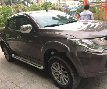 Mitsubishi Triton 2017 - Cần bán xe Mitsubishi Triton năm sản xuất 2017, màu nâu