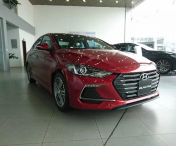 Hyundai Elantra Sport 1.6 AT 2018 - Bán Hyundai Elantra 1.6AT Sport sản xuất 2018, màu đỏ 