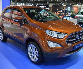 Ford EcoSport 1.5 titanium 2018 - Cần bán Ford EcoSport 1.5 Titanium sản xuất năm 2018, màu đỏ giá cạnh tranh